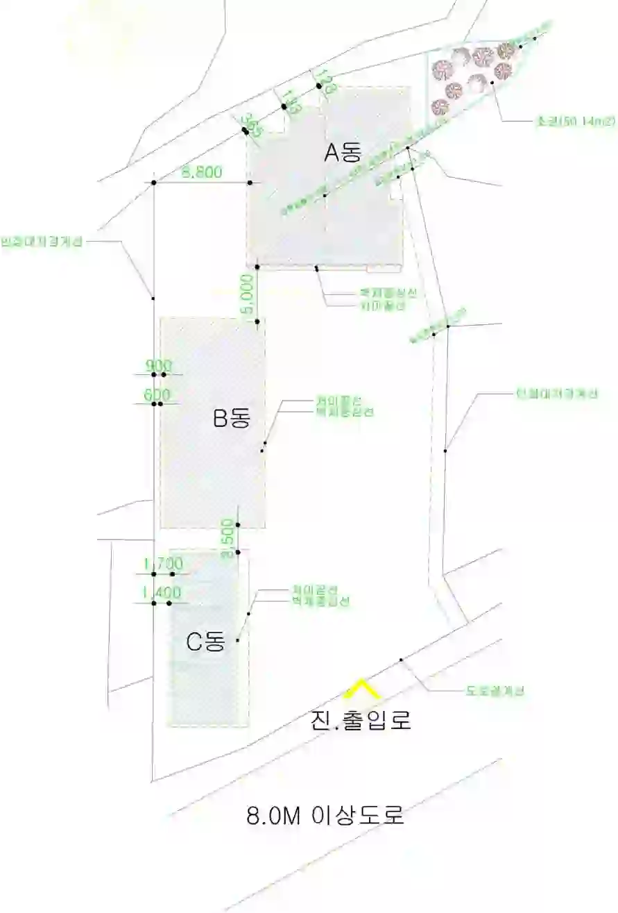 덕곡동 908-1 배치도 이미지